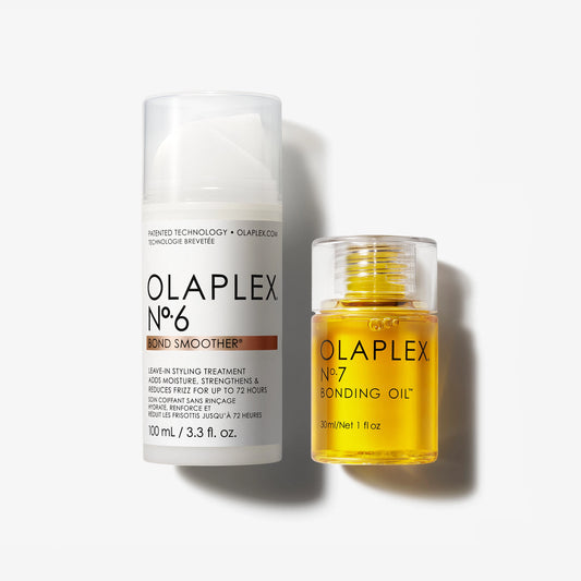 Dúo Antifrizz y Brillo OLAPLEX N°6 de 100ml + N°7 de 30ml