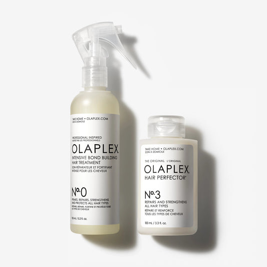 Dúo de Reparación Intensiva OLAPLEX N°0 de 155ml + N°3 de 100ml OLAPLEX