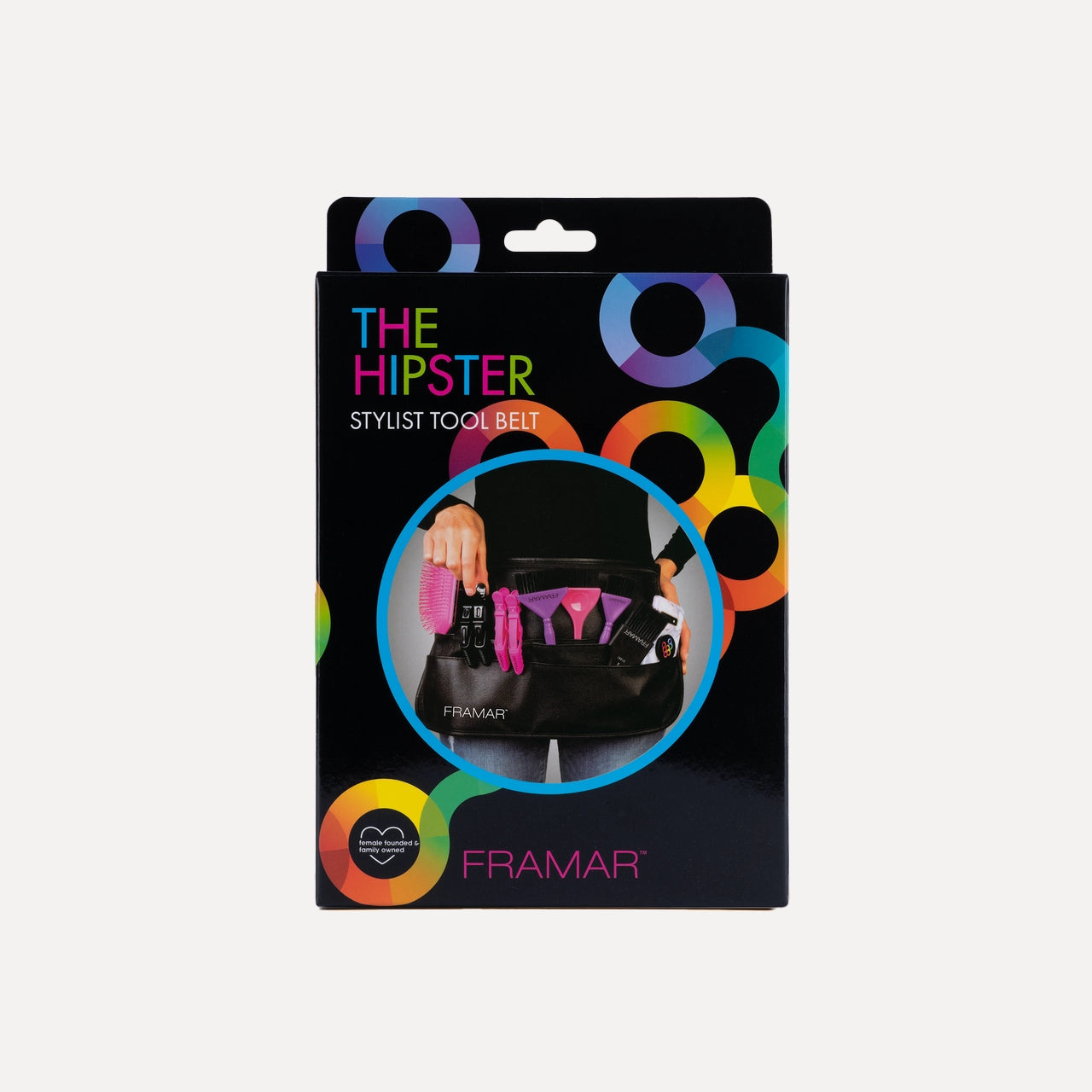 FRAMAR Cinturón Portaherramientas The Hipster Negro Framar