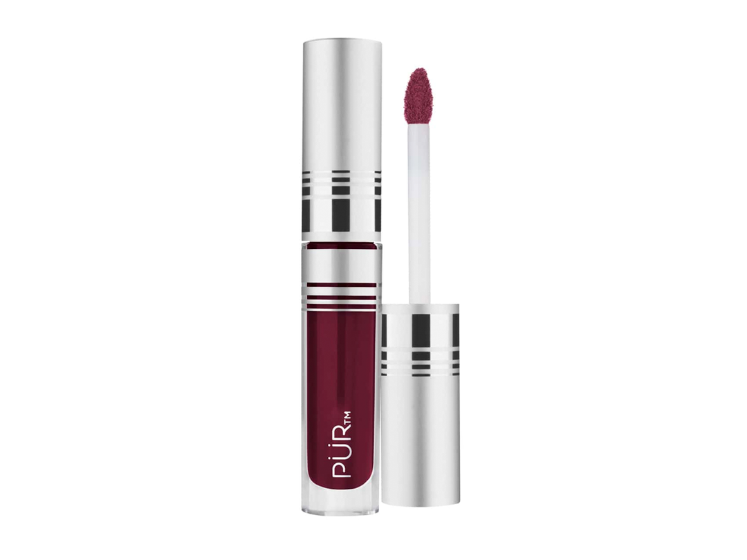 PUR VELVET MATTE LIQUID LIPSTICK-DUTTY WINE