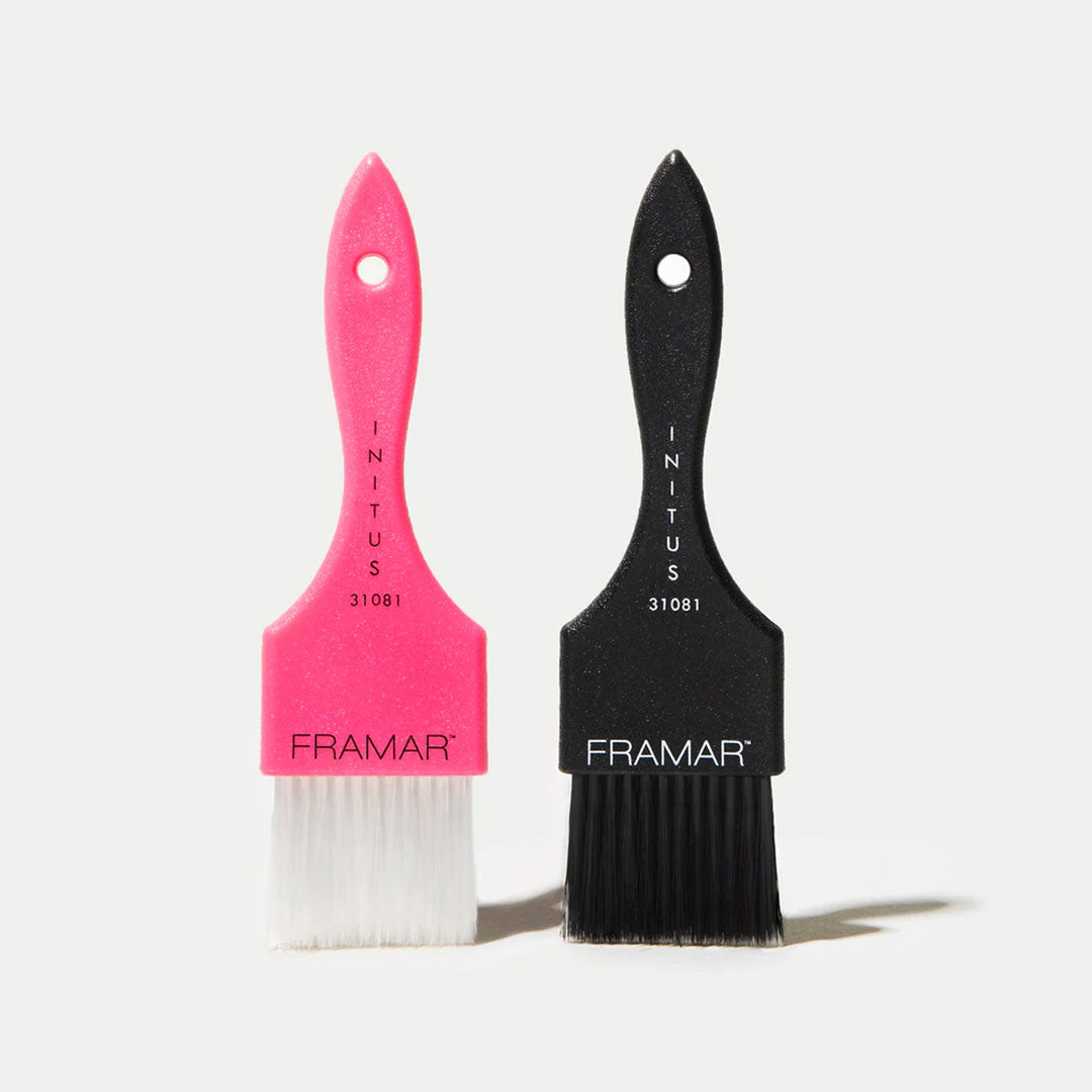 Brochas rosa y negra - Framar