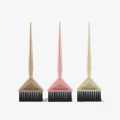 FRAMAR Brochas Big Daddy Brush Set Metallic Pack de 3