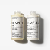 Dúo de cuidado capilar Shampoo y Acondicionador OLAPLEX N°4 de 250ml + N°5 de 250ml OLAPLEX