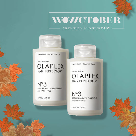 Dúo de Reparación tamaño viajero OLAPLEX N°3 de 50 ml (2 unidades)