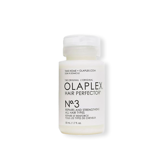 Tratamiento concentrado OLAPLEX N3 previo al shampoo que repara el daño y reduce la rotura para lograr un cabello más fuerte 