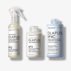 OLAPLEX Kit de Rutina Reparación Detox  Nº0 100ml, Nº3 100ml,  Nº4C 250ml