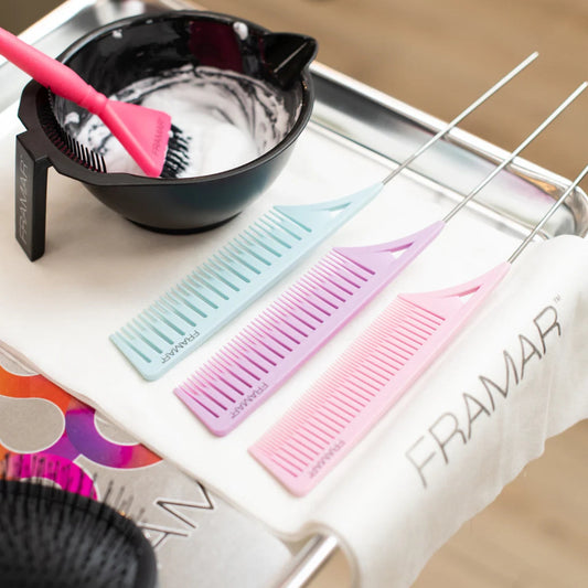 FRAMAR Peine Dreamweaver Set de 3 Color Pastel