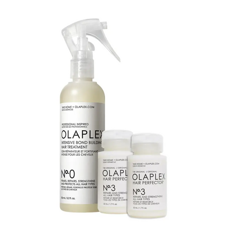 OLAPLEX Kit de Reparación Profunda N°0 155ml, N°3 50ml (2 unidades)