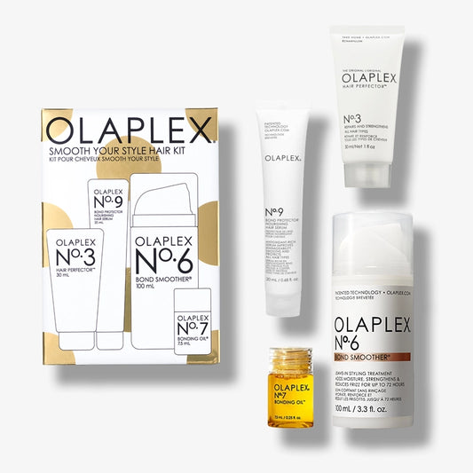 Este kit para fortalecer el cabello y controlar el encrespamiento comienza fuerte con el imprescindible Nº 3, un tratamiento reparador previo al shampoo para un cabello más fuerte en tan solo 3 minutos.