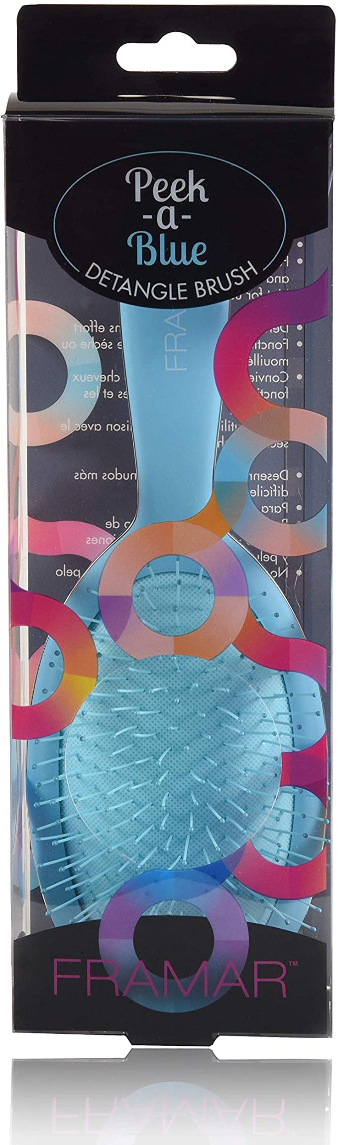 Cepillo desenredante Peek-a-Blue