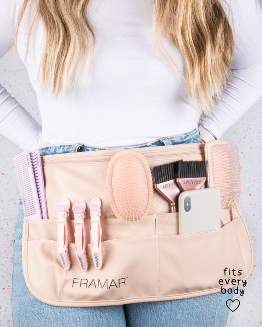 Cinturon para estilistas Framar The Hipster Toolbelt - Nude