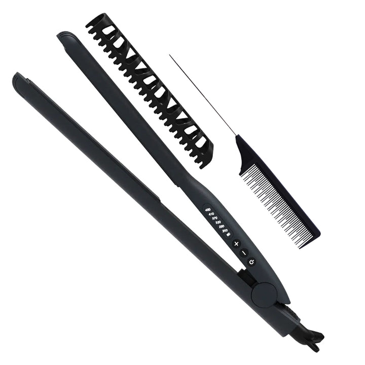 Plancha profesional alisadora de cabello ENZO L6 Flat Iron