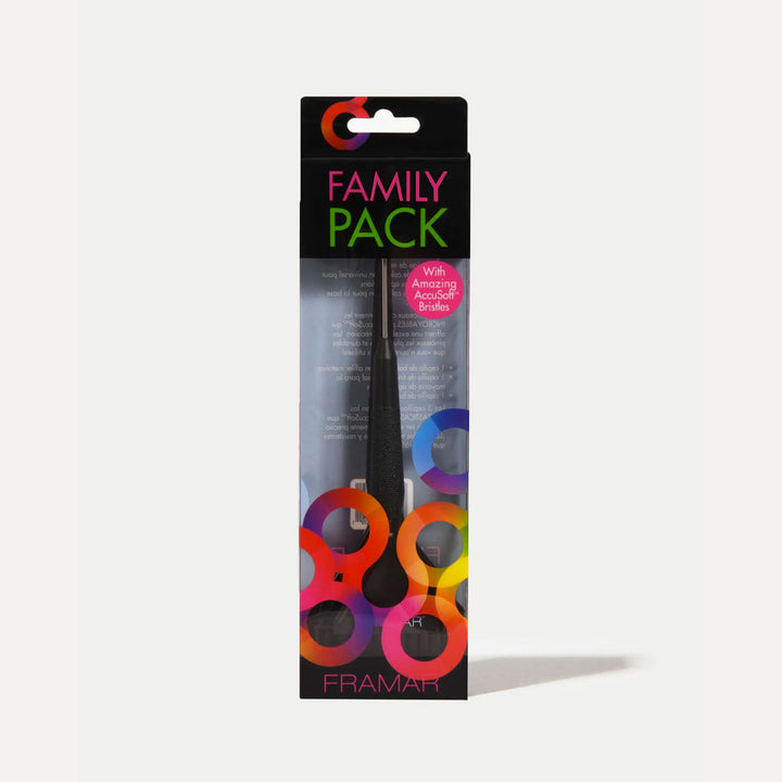 Brochas de color para el cabello Framar Family Pack Brush