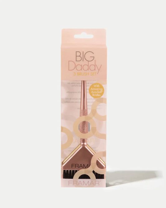 BIG DADDY BRUSH SET METALLIC X3
