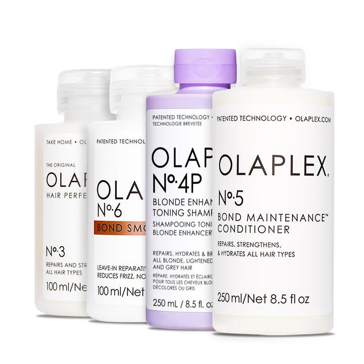 Rutina diaria mantenimiento y antifrizz Olaplex N3, N4P, N5 y N6